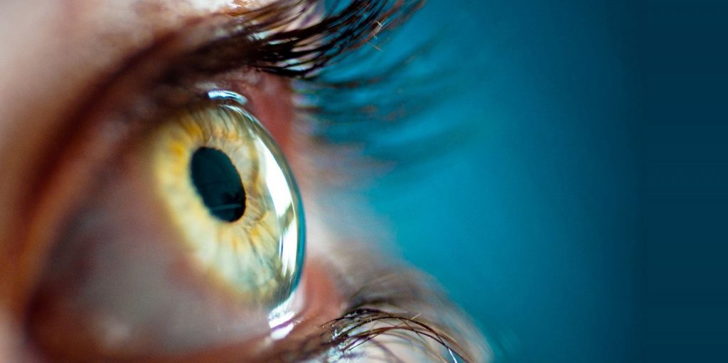 Examen de pupilas oculares en niños que ya saben hablar