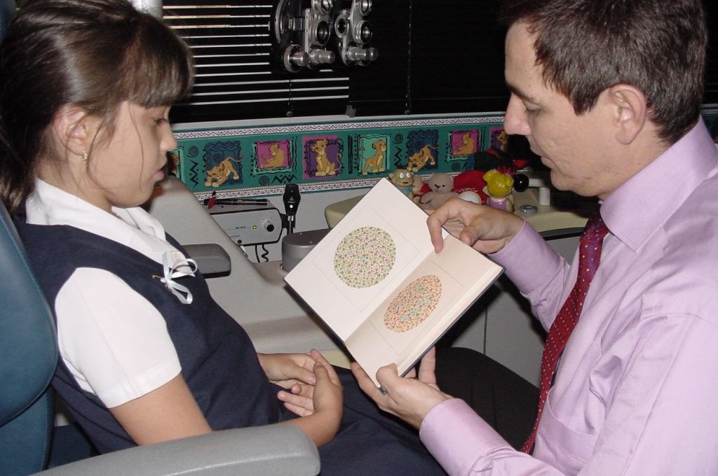 Test Ishihara - Test de Daltonismo - Percepción de colores en niños - Oftalmología pediátrica - Dr. Alvaro Sanabria