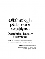Oftalomología Pediátrica y Estrabismo – Diagnóstico, Pautas y Tratamiento – Dr. Alvaro Sanabria Villaruel